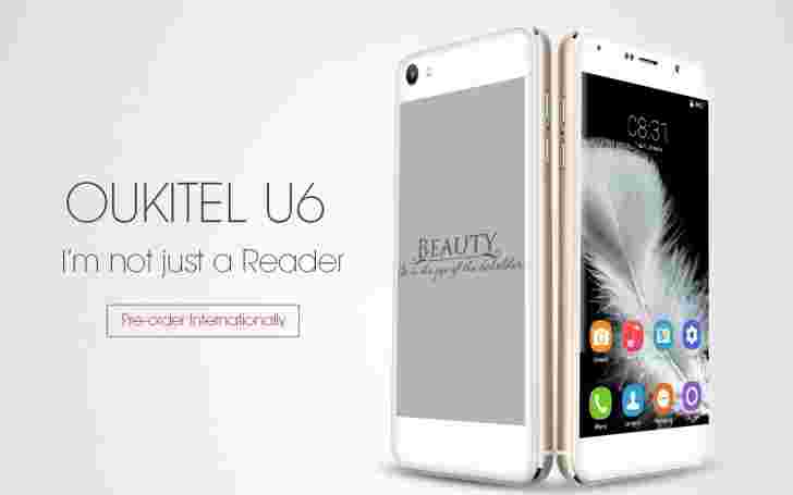 Oukitel U6毕竟不会使用Helio X20芯片组，价格显示