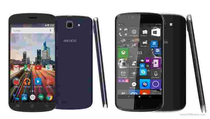 Archos推出三个新智能手机，一个运行Windows 10