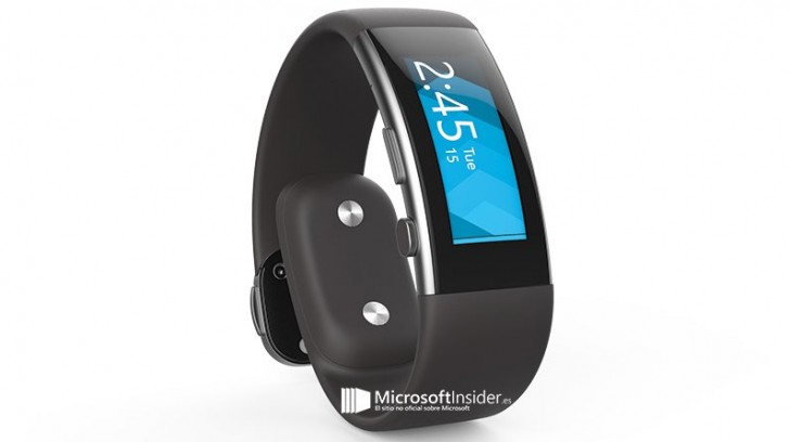 即将推出的Microsoft Band 2图像显示出更好的设计