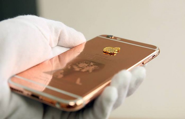 越南公司提供400美元的iPhone 6s的镀金板