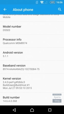 索尼推出Android 5.1.1对于Xperia Z1，Z1 Compact和Z Ultra