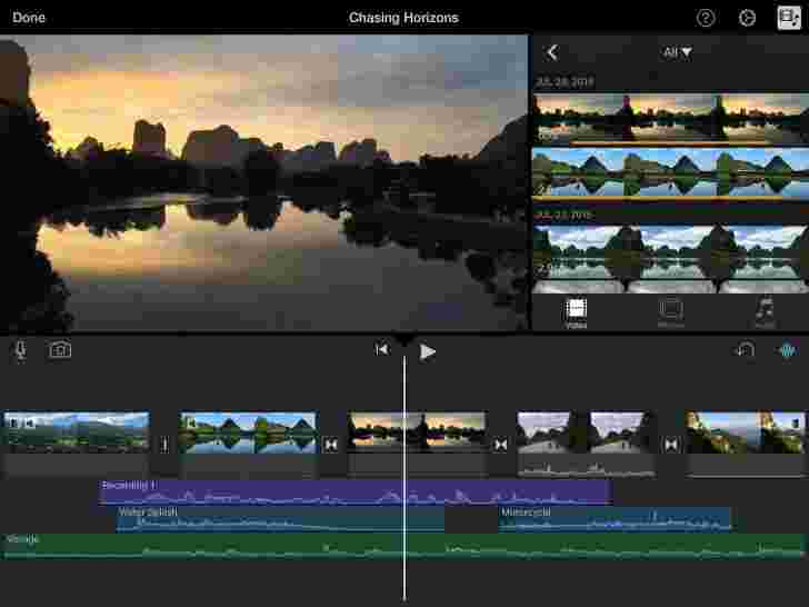 imovie for iOS更新以支持4K分辨率