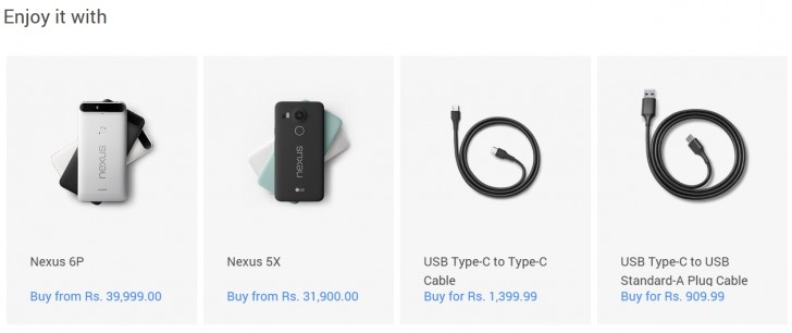 Nexus 5X和6P印度定价透露