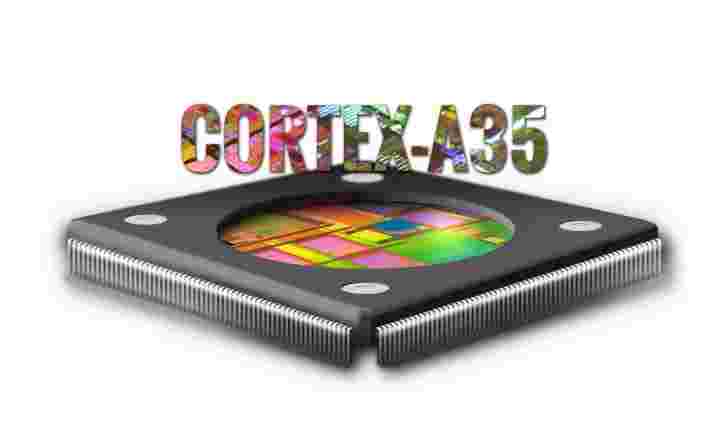 SmartWatch目标Cortex-A35比Cortex-A7更快，更节能