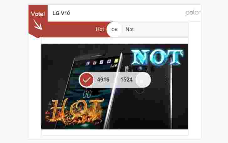 每周民意调查结果：LG v10投票烧焦热