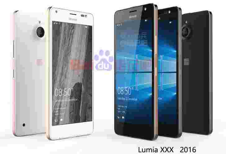 Microsoft Lumia 850的另一个泄漏，现在在4种颜色方案中
