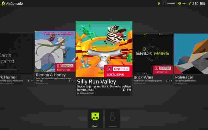 OnePlus和Airconsole提供您可以在浏览器中播放的独家游戏
