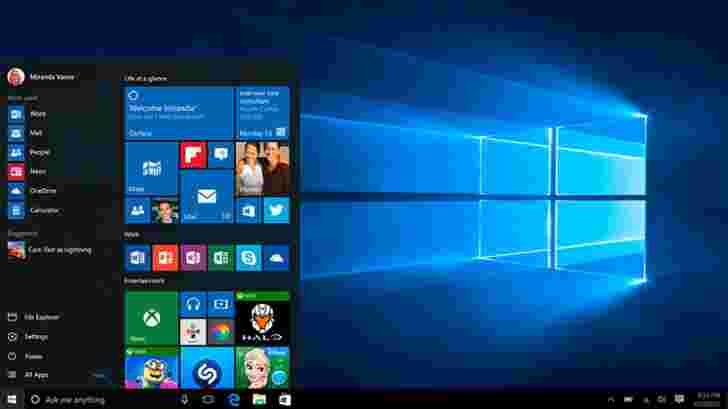 Windows 10从今天开始接收其第一个大更新