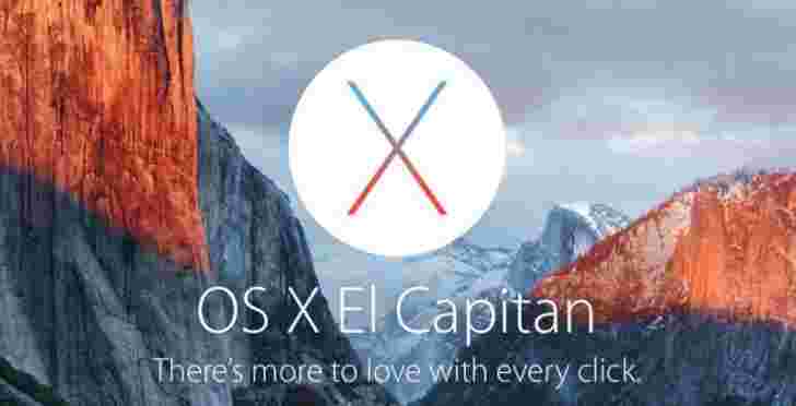 Apple Mac OS x 10.11.1 El Capitan可用