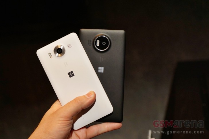 Microsoft Lumia 950和950 XL销售于欧洲