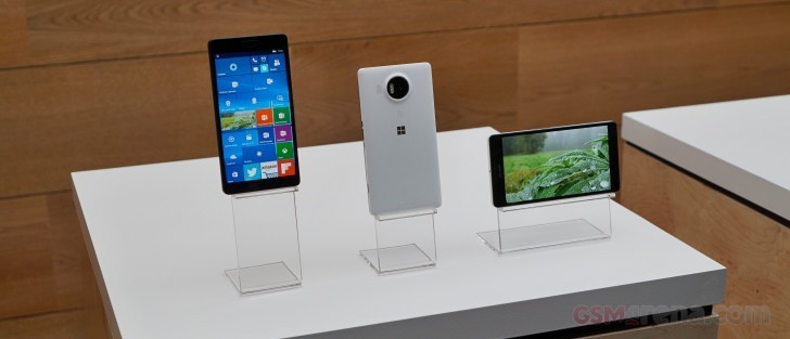 Lumia 950和950 XL已经在美国的一些Microsoft零售店提供