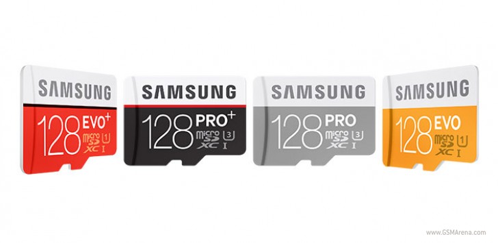 三星宣布推出128GB Pro Plus MicroSD卡，称为世界上最快的卡