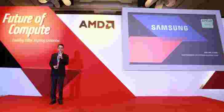 三星在2016年开始为AMD生产筹码