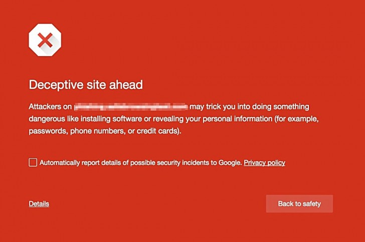 谷歌现在也将警告您关于网站上的欺骗性嵌入式内容