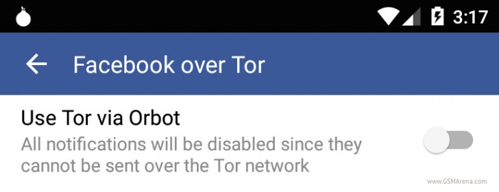 Facebook的Android应用程序现在拥有Tor支持内置