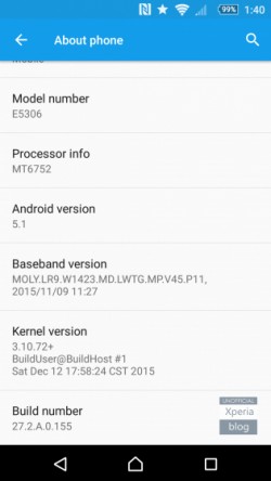 索尼Xperia C4获得了Android 5.1即使它应该直接跳到6.0