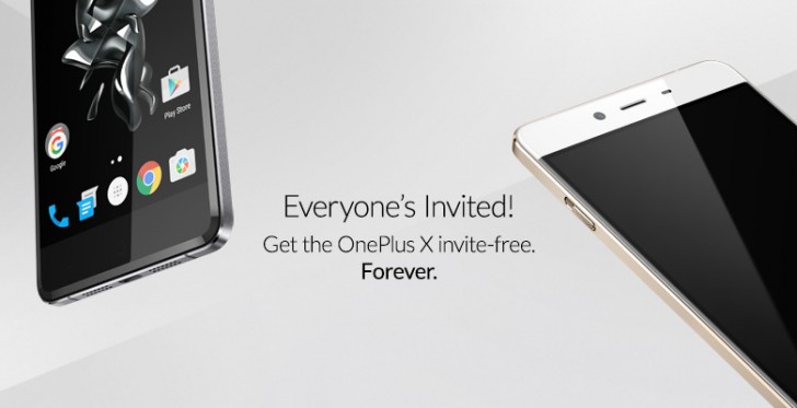 OnePlus X将不再需要邀请购买
