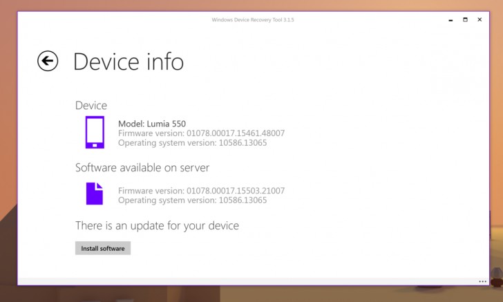 Microsoft发布新Lumia 550固件更新