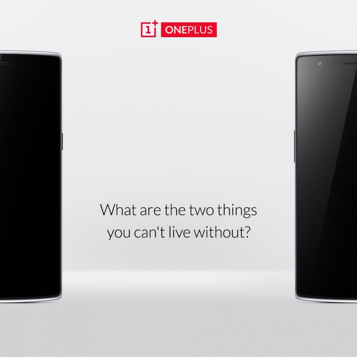 OnePlus戏弄......“你不能没有'的两件事'