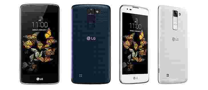 LG推出欧洲的LG K8; 5“显示，四核处理器和拖曳中的Android 6.0