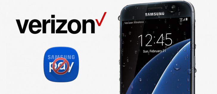 Verizon的三星Galaxy S7和S7 Edge缺少三星支付支持
