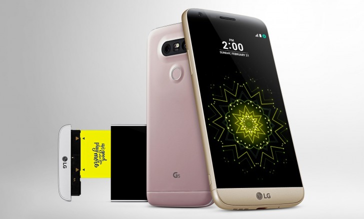 LG G5采用模块化设计，背面亮相双摄像头