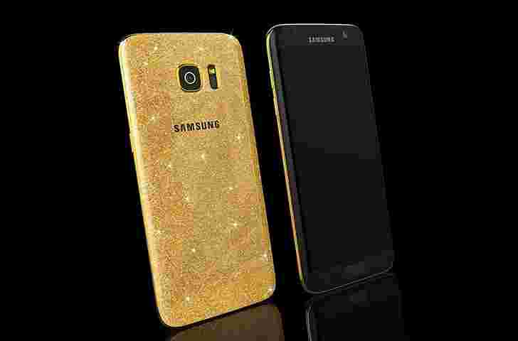 Goldgenie已经提供了24 karat镀金三星Galaxy S7，提供