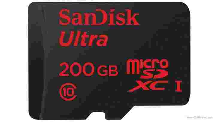 Sandisk Ultra 200GB MicroSD现在甚至在亚马逊的80美元便宜