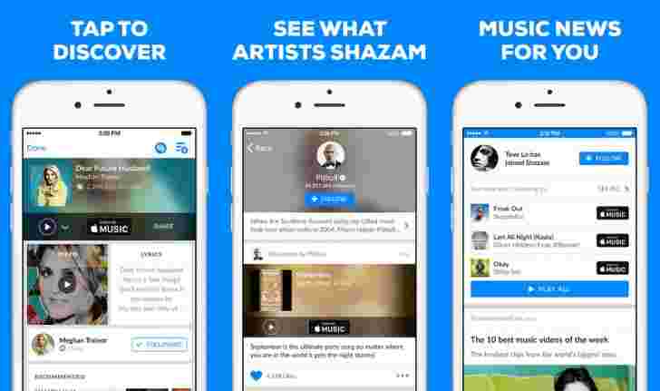 Shazam为iOS更新了甚至更好的Apple音乐集成