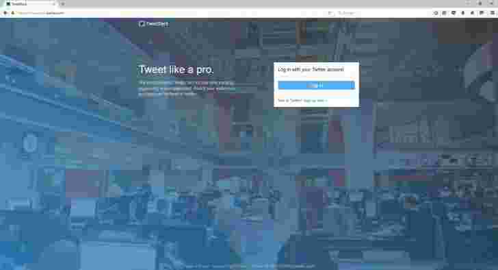 Twitter destinules for Windows的TweetDeck应用程序
