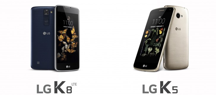 LG K5和K8本周即将到来：Android预算