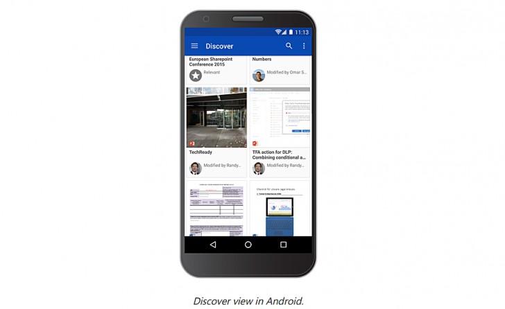 更新为Android和Web的Onedrive带来新的“发现”查看