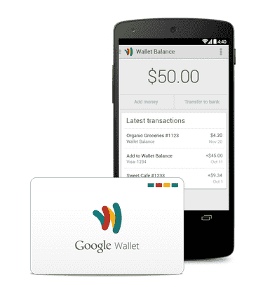 谷歌对钱包卡的支持