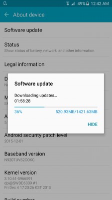 三星Galaxy Note 5用于T-Mobile获取Android 6.0棉花糖