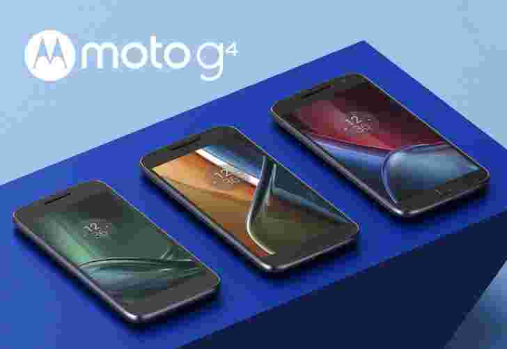 摩托罗拉宣布新Moto G4阵容的可用性详情