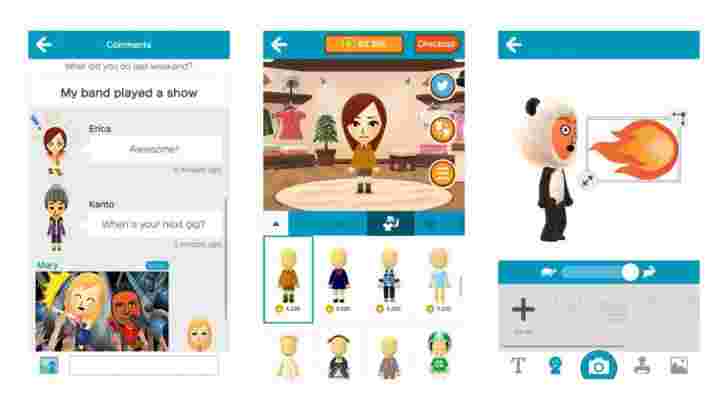 任天堂的'Miitomo'应用程序明天来找我们