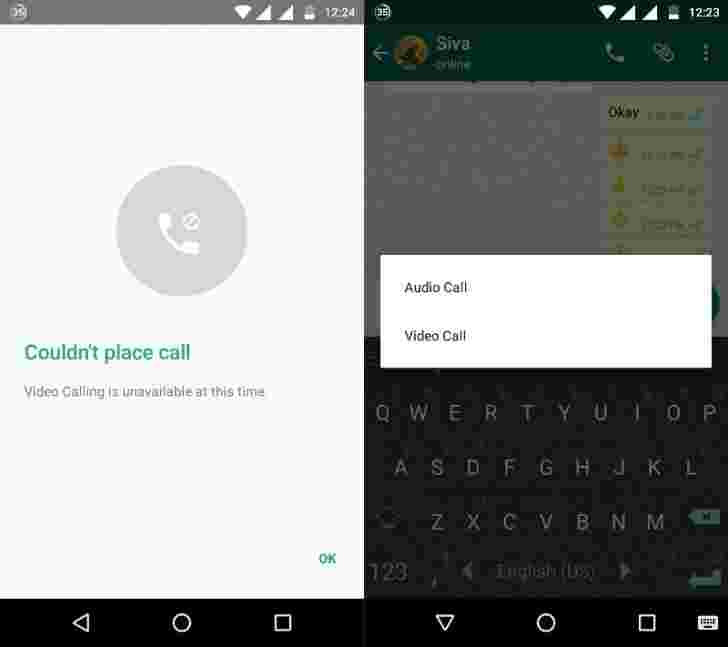 从WhatsApp的最新Android Beta发行版中删除了视频调用功能