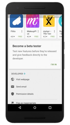 谷歌让您更轻松地发现Beta的应用程序