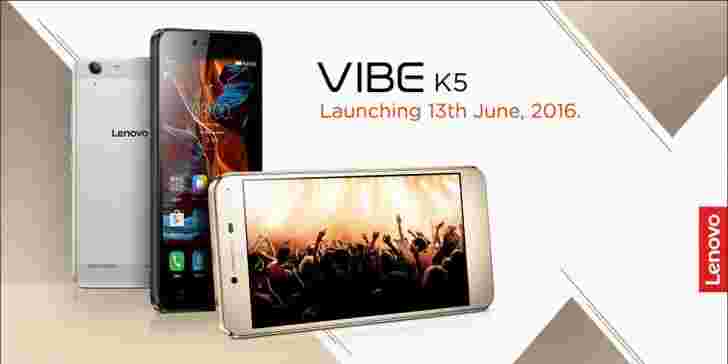 联想Vibe K5在6月13日在印度发射