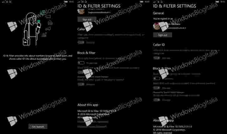 泄漏显示Windows 10 Mobile作品中的本机呼叫和短信阻止功能