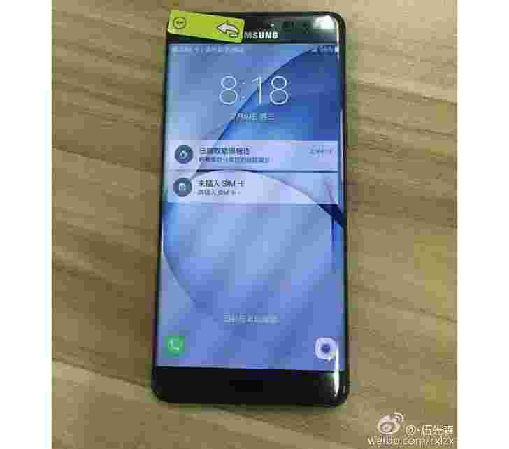 三星Galaxy Note7将是防水，另一个实时图像表面