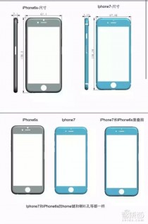 新的原理图暗示iPhone 7将更短，更窄，只有一点炊具