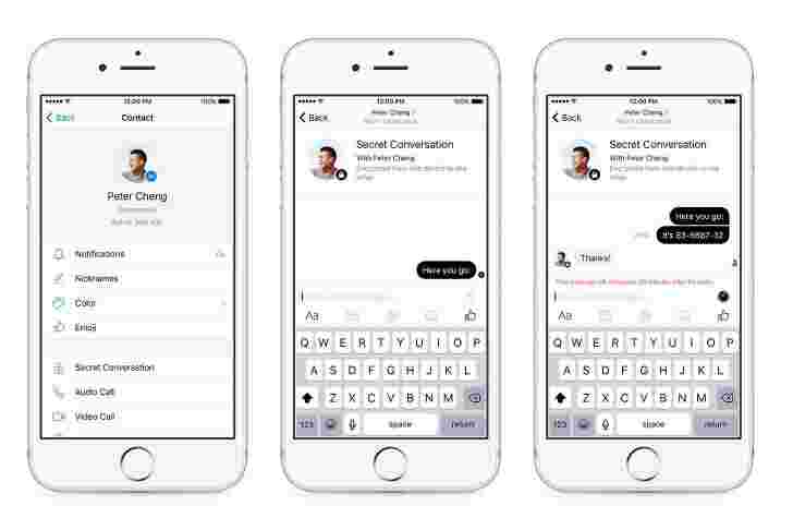 Facebook最终开始测试Messenger的端到端加密