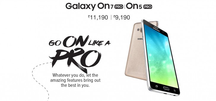 Samsung Outs Galaxy On5 Pro和On7 Pro
