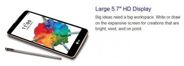 LG STYLO 2 PLUS现已在MEDRO PC上提供，一个5.7英寸PHABLET，带指纹扫描仪220美元