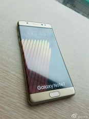 三星Galaxy Note7，Photos的手机和包装出现