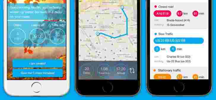 Snorelax是一个iOS警报应用程序，如果您在上班的路上有流量堵塞，请更早地唤醒您