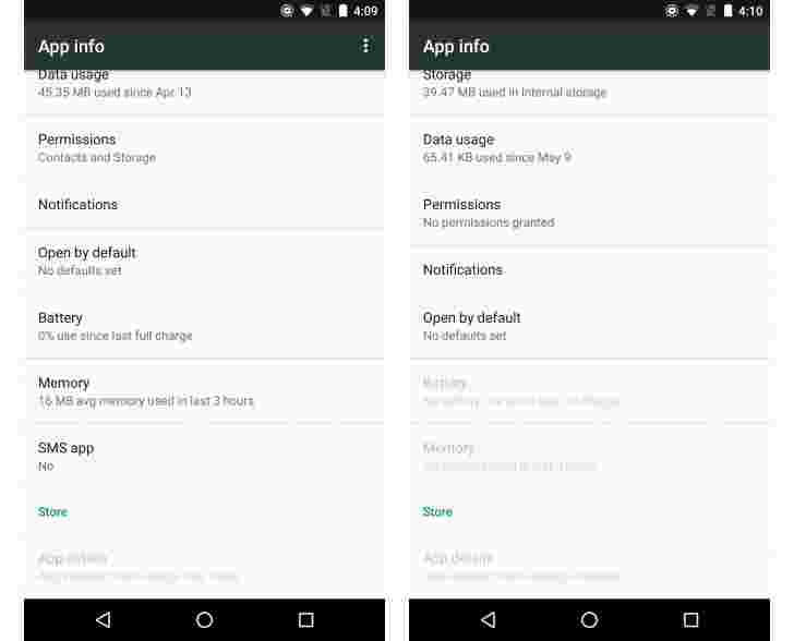 Android 7.0 Nougat最终预览标记侧加载的应用程序