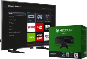 交易：一个夏普50英寸的HDTV和Xbox One控制台，可为500美元