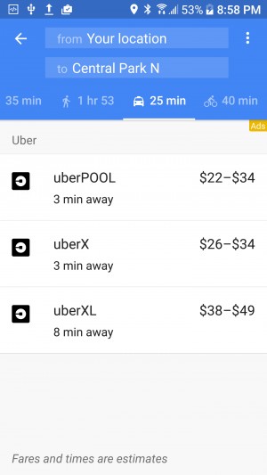 Uber Ditching票价估算有利于推进定价